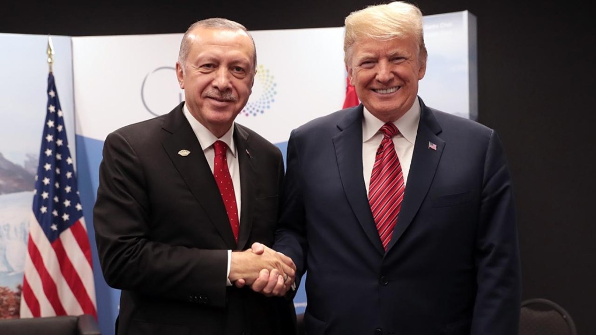 Cumhurbaşkanı Erdoğan, Donald Trump ile görüştü